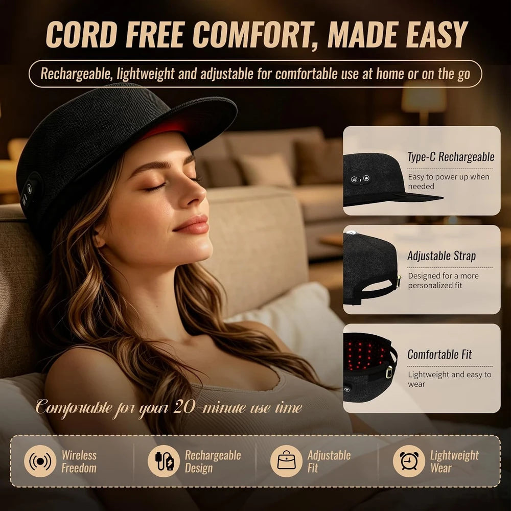 Gorra HairMax LUMINA 272 LASERCAP