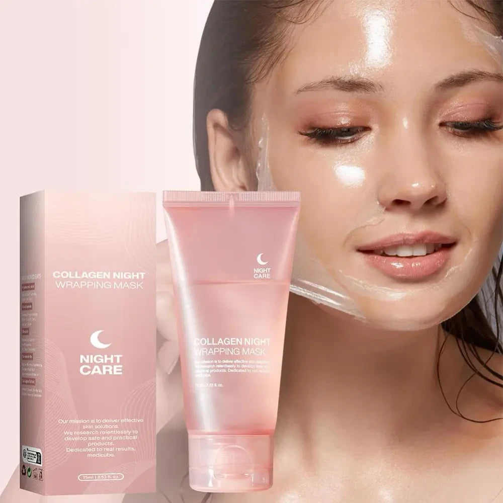 Mascarilla Facial Nocturna de Colágeno Hidrolizado