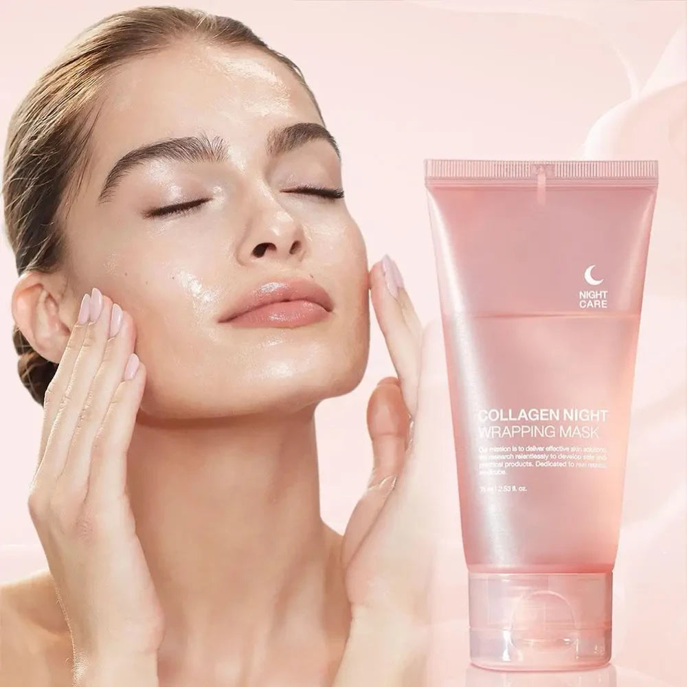 Mascarilla Facial Nocturna de Colágeno Hidrolizado