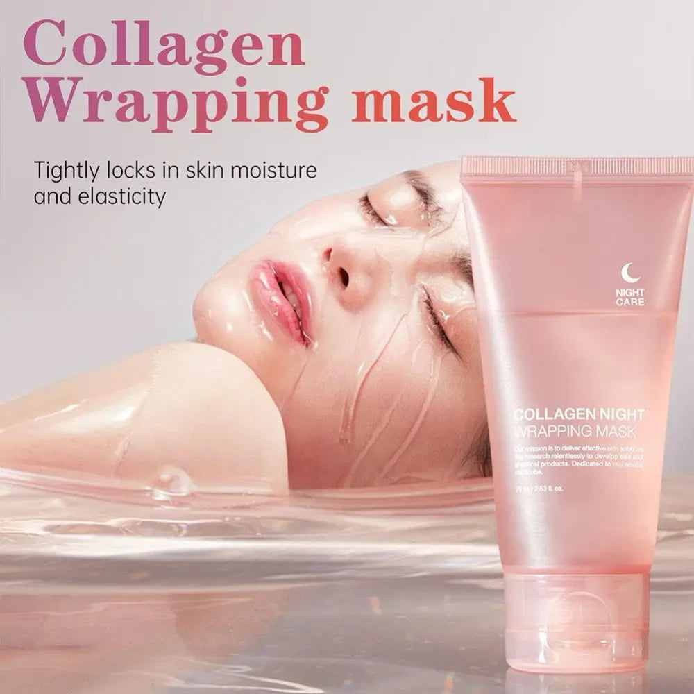 Mascarilla Facial Nocturna de Colágeno Hidrolizado