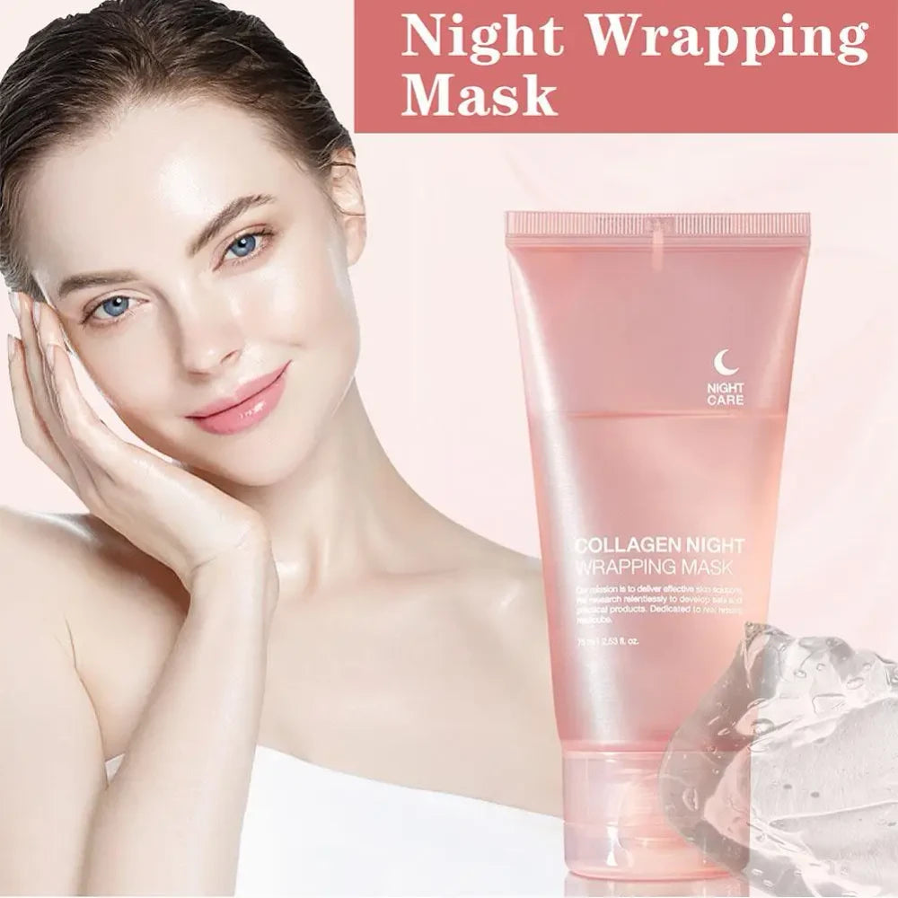 Mascarilla Facial Nocturna de Colágeno Hidrolizado