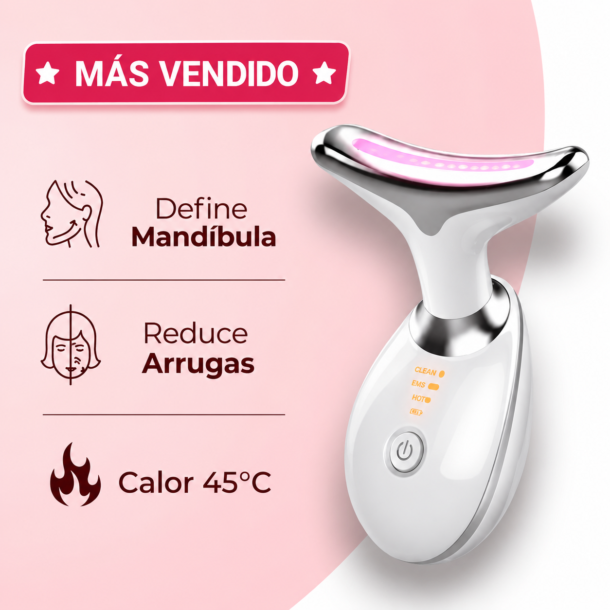 Facial Massager for Skin Firming and Wrinkle Reduction